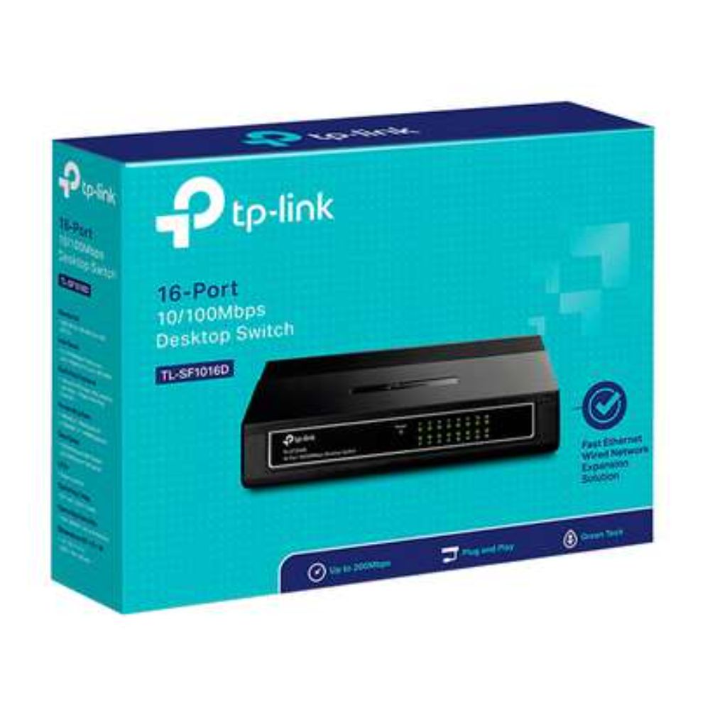 TP-LINK SWITCH 16 PORT TL-SF1016D