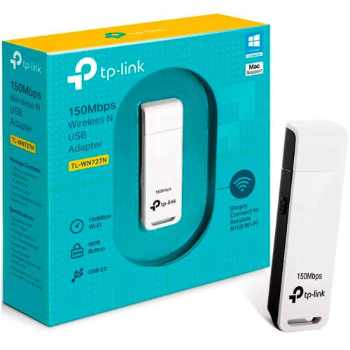 TP-LINK WIRELESS AND USB ADAPTER WN727N