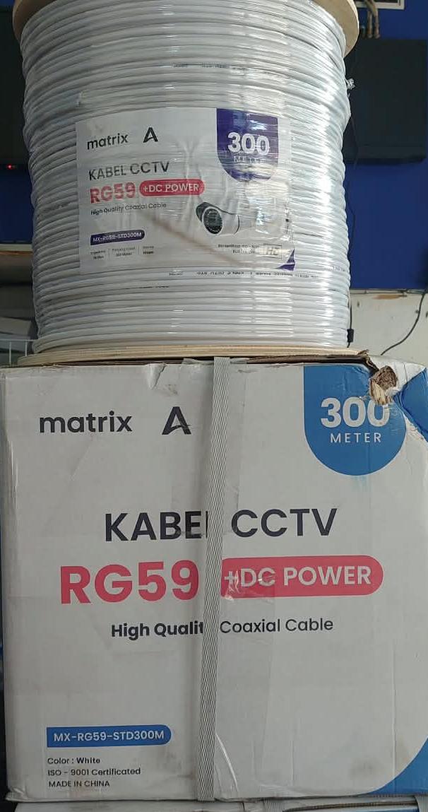 KABEL CCTV RG59 MATRIX 300M