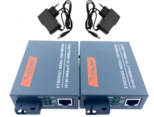 NETLINK FIBER OPTIC HTB GS-03 5KM GIGABIT A+B
