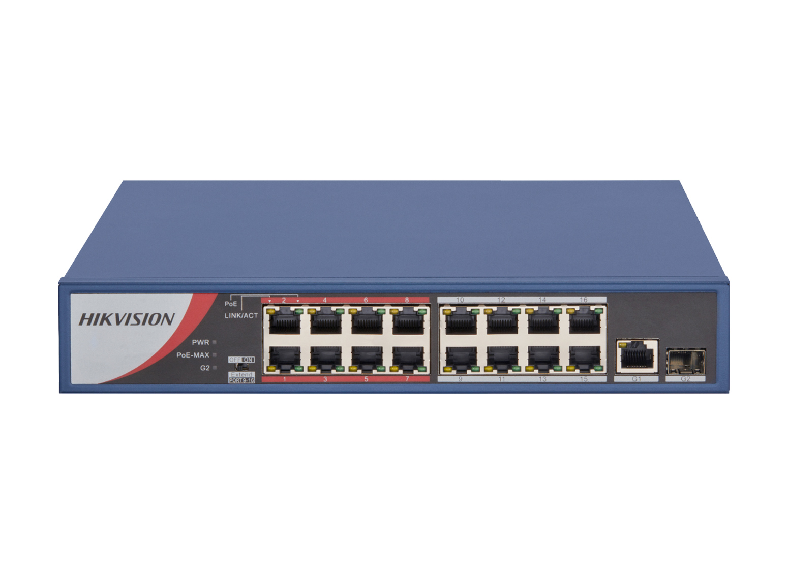 POE HIKVISION 16 PORT DS-3E0318P-E/M (C)